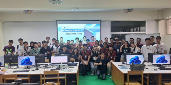 นักศึกษาหลักสูตรวิศวกรรมคอมพิวเตอร์และหลักสูตรวิศวกรรมปัญญาประดิษฐ์ร่วมจัดงานค่ายหล่อ(ว์)เกียร์ INTANIA ครั้งที่ 11 ในระหว่างวันที่ 1 - 7 เมษายน 2568